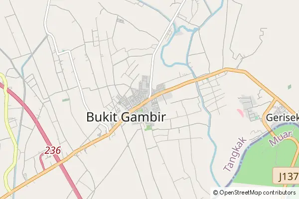 Mapa Bukit Gambir