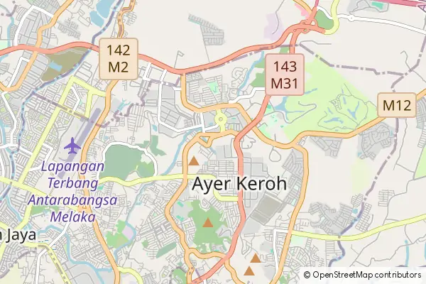 Mapa Ayer Keroh