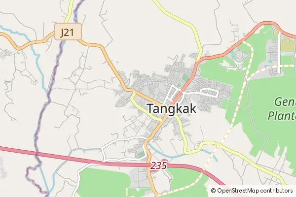 Mapa Tangkak