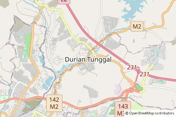 Mapa Durian Tunggal