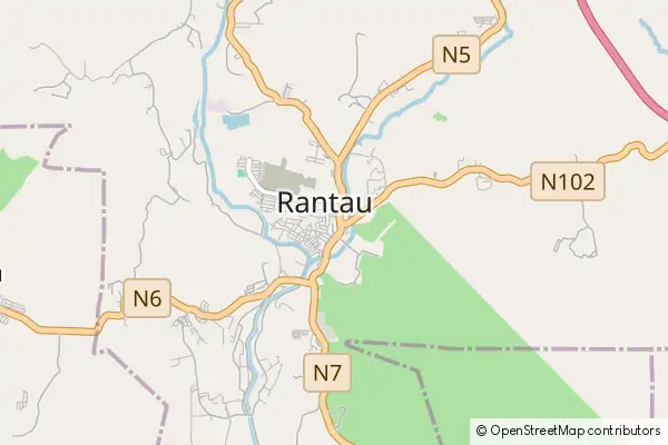 Mapa Rantau