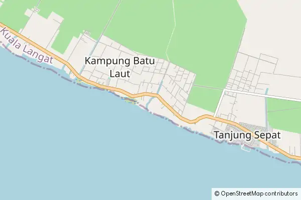 Mapa Tanjong Sepat