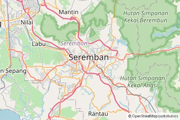 Mapa Seremban