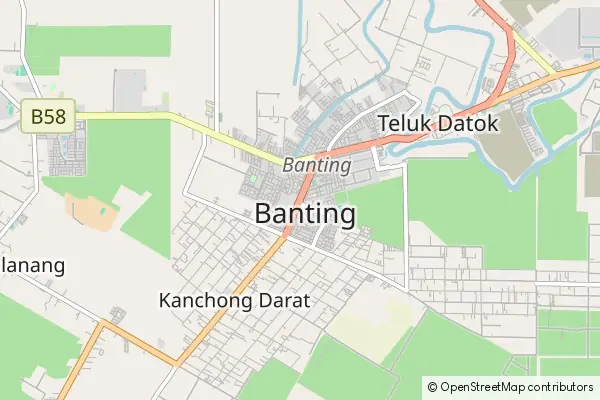 Mapa Banting