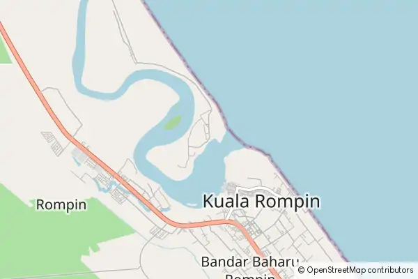 Mapa Kuala Rompin