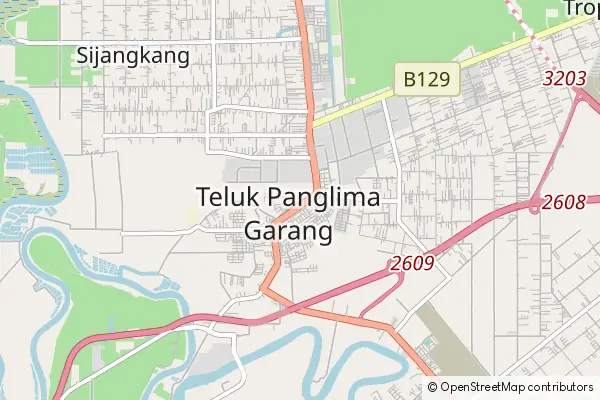 Mapa Telok Panglima Garang