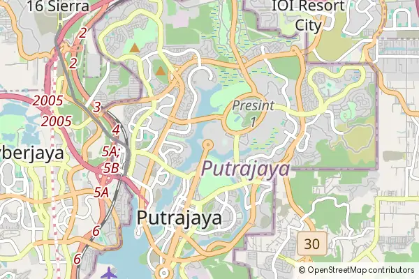 Mapa Putrajaya