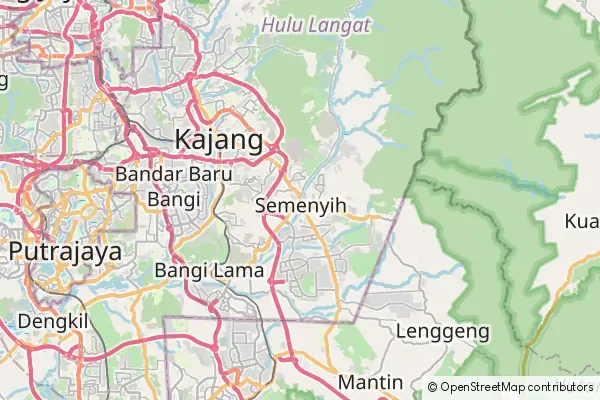 Mapa Semenyih