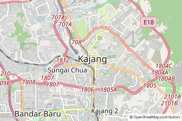 Mapa Kajang