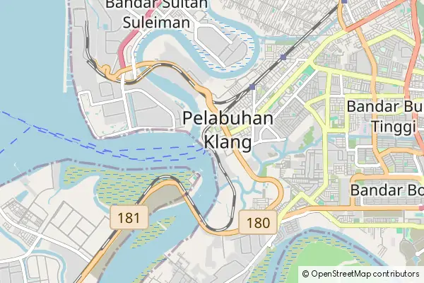 Mapa Port Klang