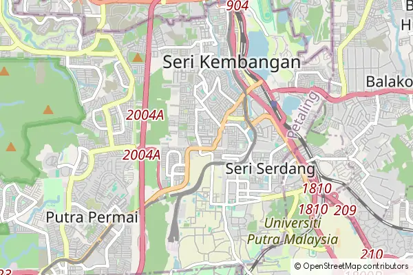 Mapa Sri Kembangan