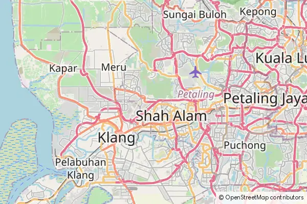 Mapa Shah Alam