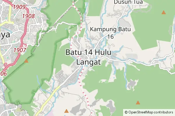 Mapa Hulu Langat