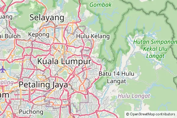 Mapa Ampang