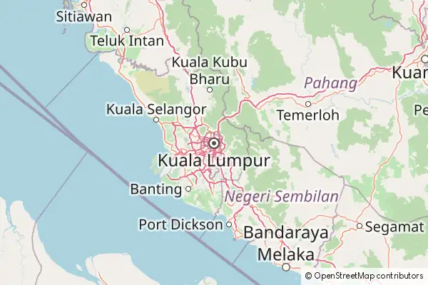 Mapa Kuala Lumpur