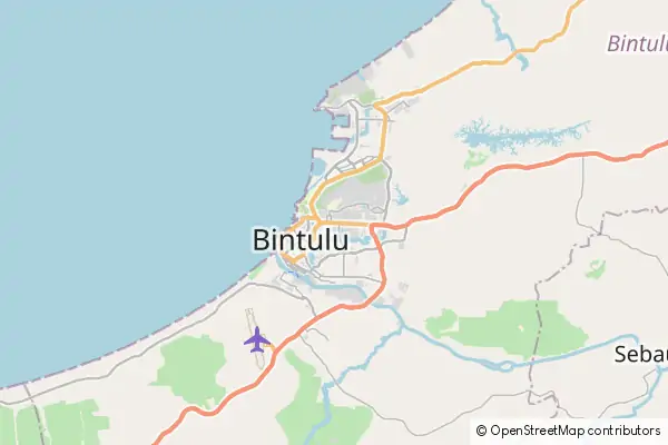 Mapa Bintulu