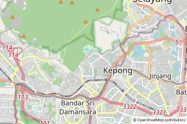 Mapa Kuala Kubu Baharu