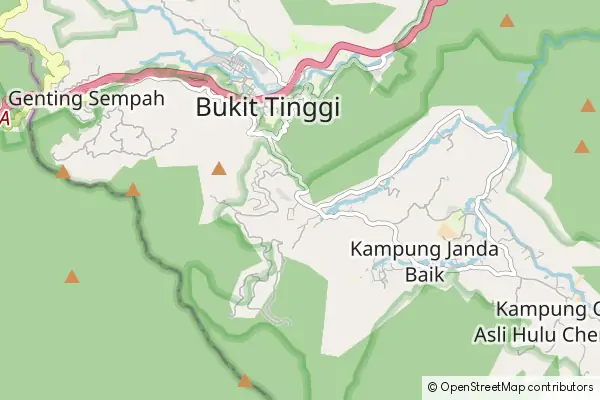 Mapa Janda Baik