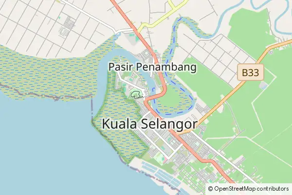 Mapa Kuala Selangor