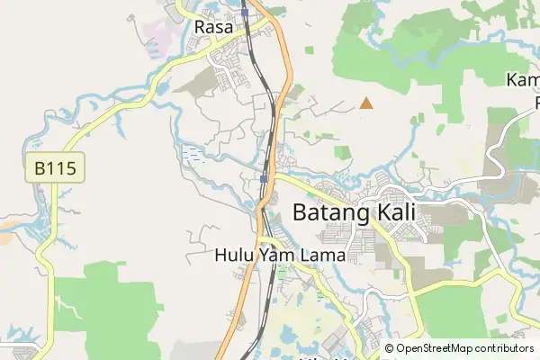 Mapa Batang Kali