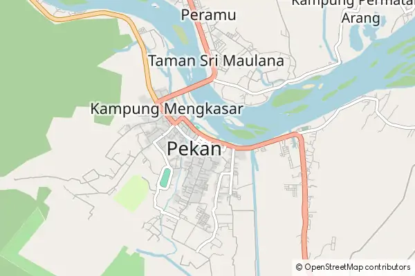 Mapa Pekan