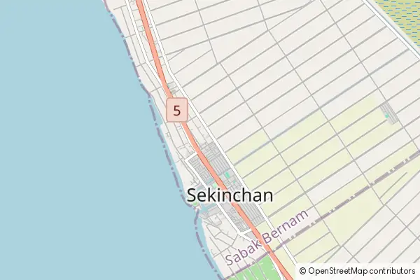 Mapa Sekinchan