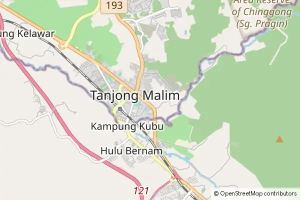 Mapa Tanjong Malim