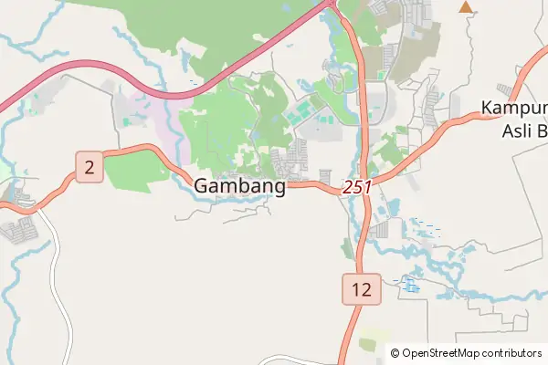 Mapa Gambang