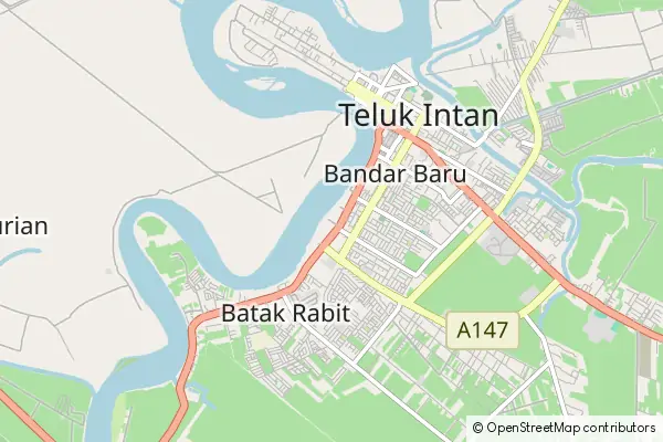 Mapa Teluk Intan