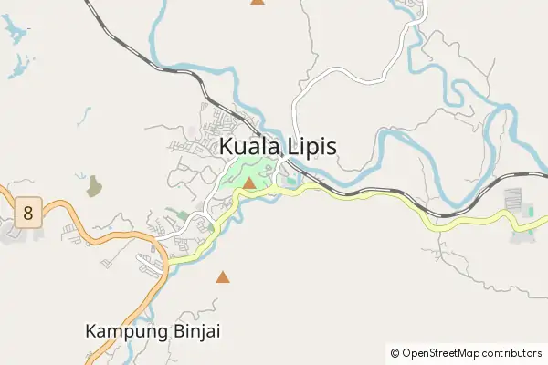 Mapa Kuala Lipis