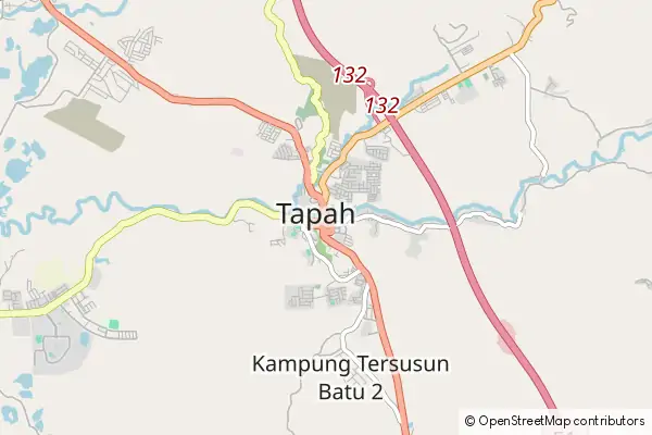 Mapa Tapah