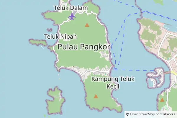 Mapa Pangkor