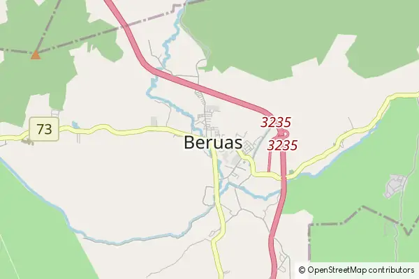 Mapa Beruas