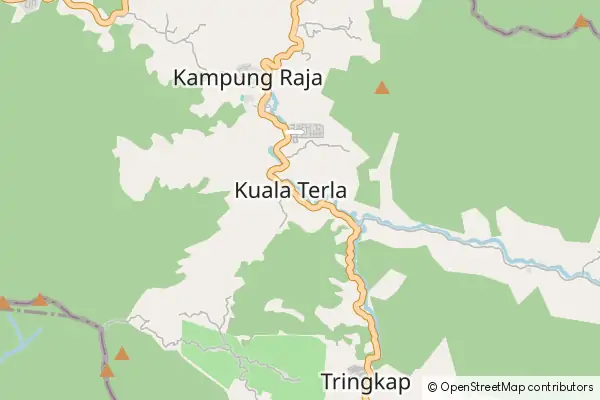 Mapa Kuala Terla