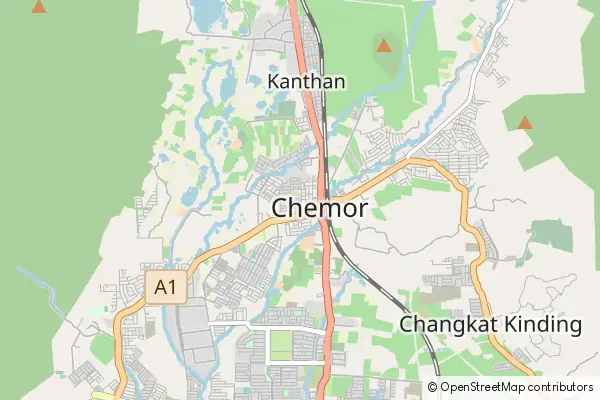 Mapa Chemor
