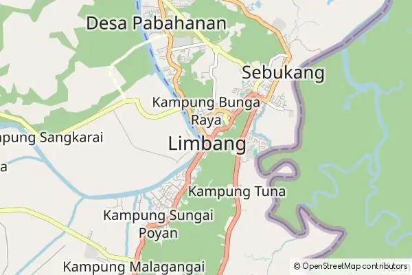 Mapa Limbang