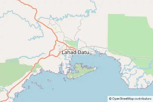 Mapa Lahad Datu