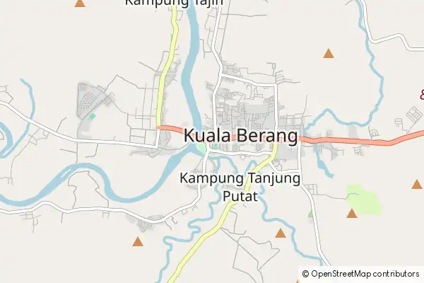 Mapa Kuala Berang