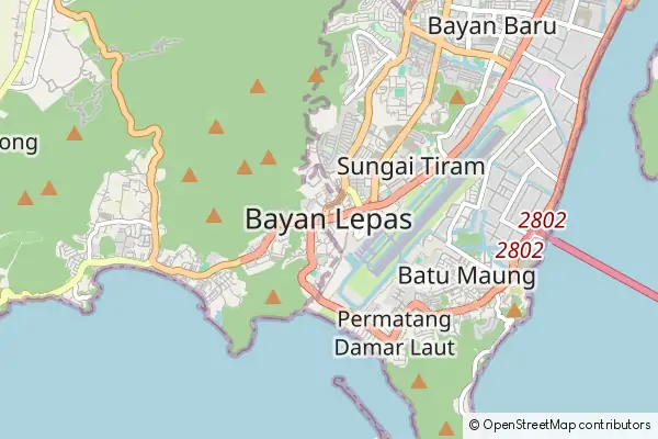 Mapa Bayan Lepas