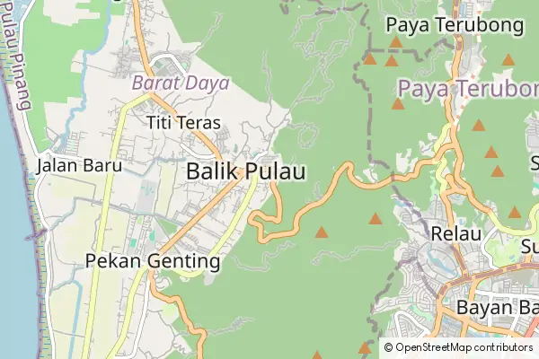 Mapa Balik Pulau