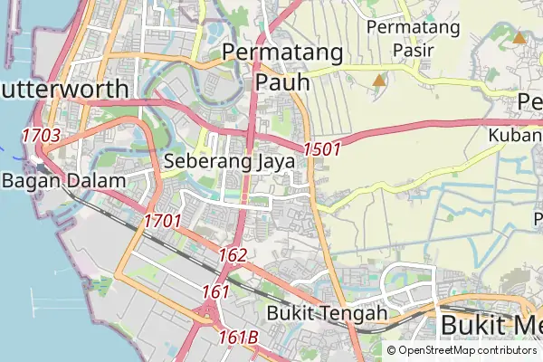 Mapa Seberang Jaya