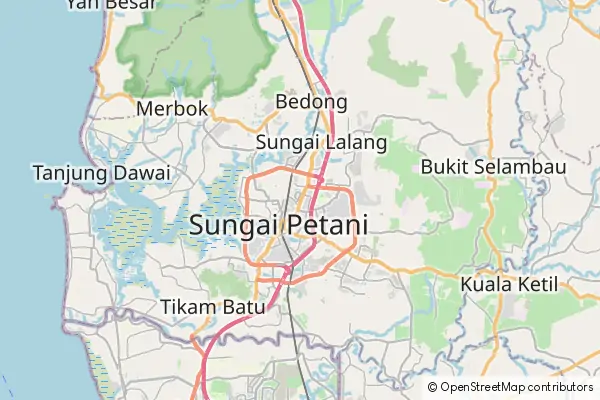 Mapa Sungai Petani