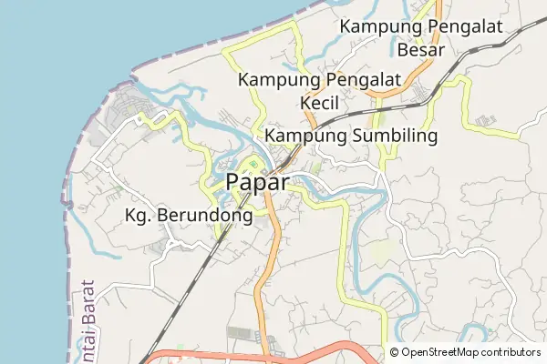 Mapa Papar