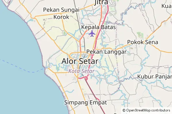 Mapa Alor Setar