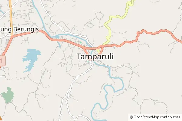 Mapa Tamparuli