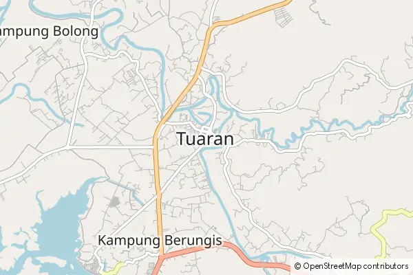 Mapa Tuaran