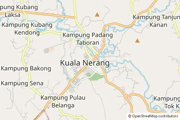 Mapa Kuala Nerang