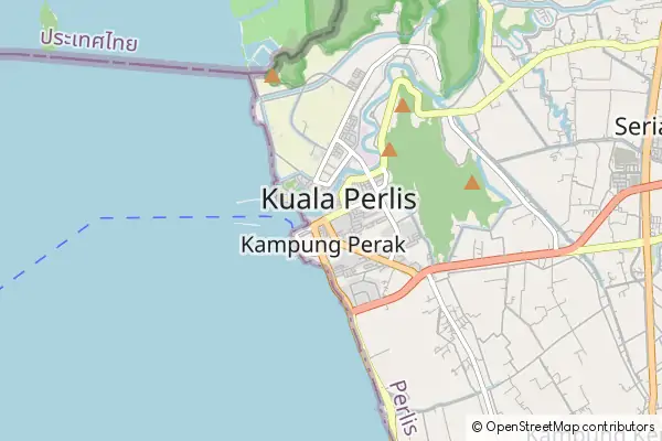 Mapa Kuala Perlis