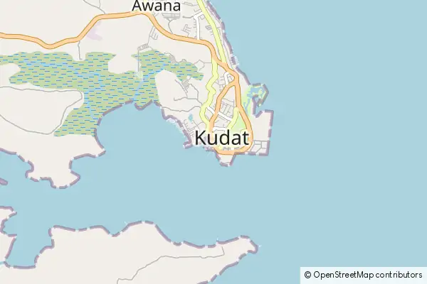 Mapa Kudat