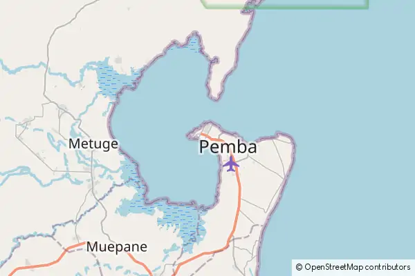 Mapa Pemba